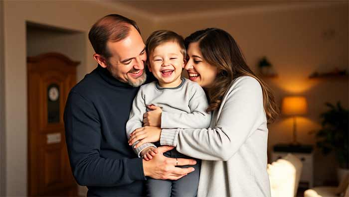 مهاجرت با بچه