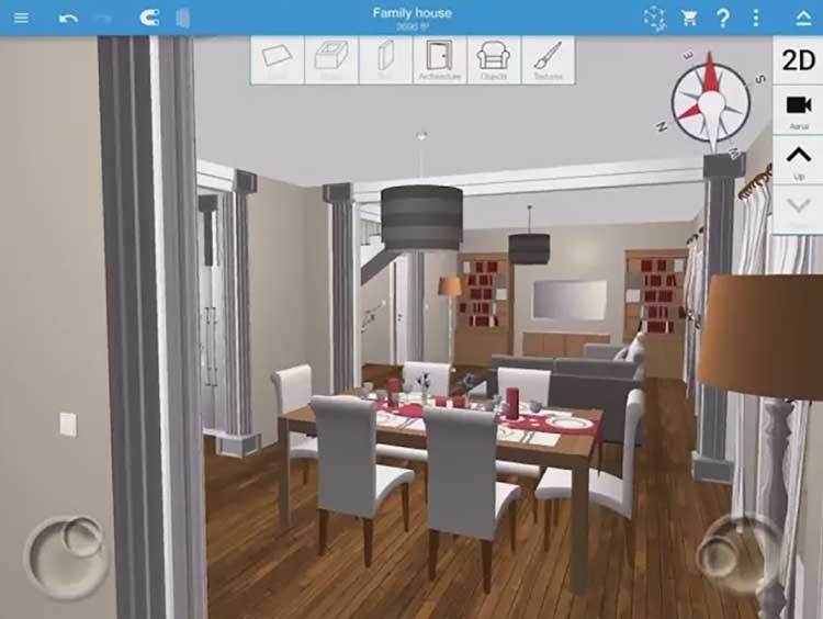 طراحی سه بعدی ساختمان Home Design 3D