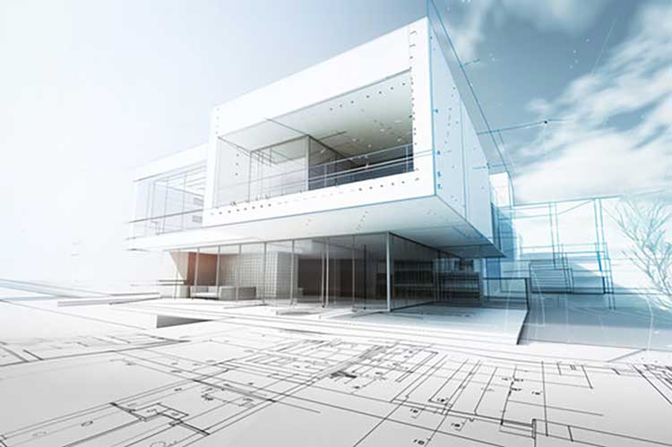 طراحی سه بعدی ساختمان طراحی سهبعدی