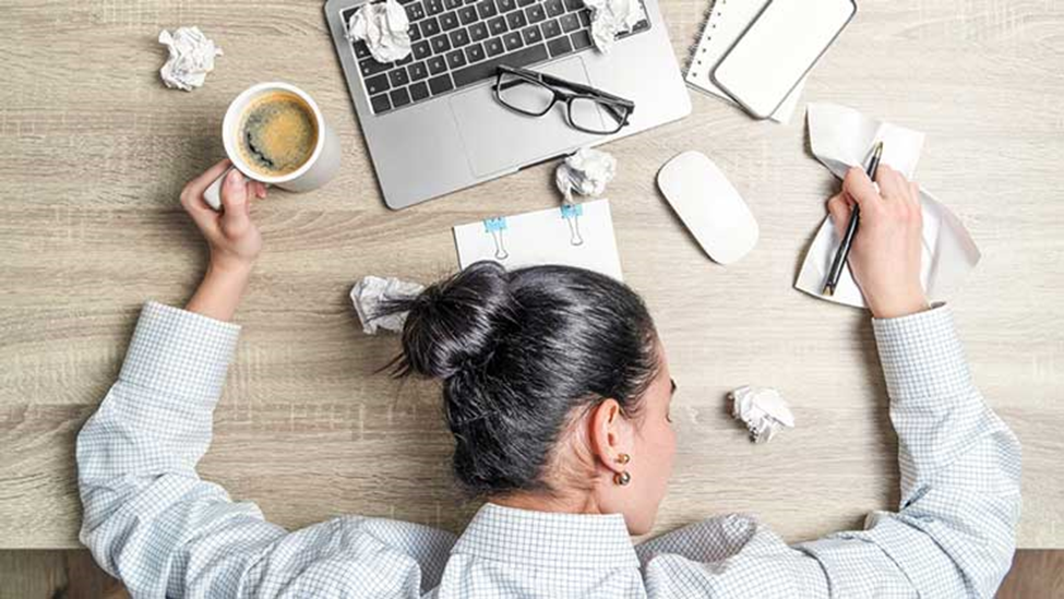 استرس کاری استرس در دورکاری