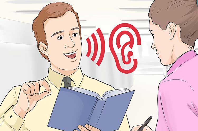 آرام حرف زدن