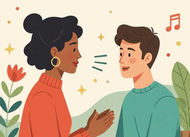 آرام حرف زدن