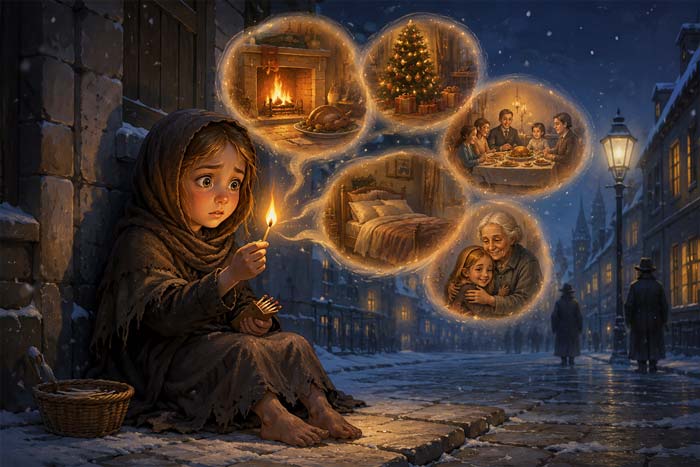 دخترک کبریت‌فروش (The Little Match Girl)