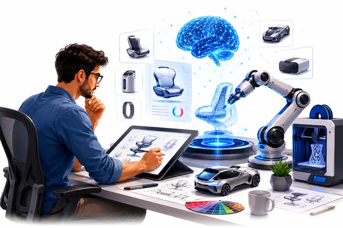 استفاده از ابزار نوین برای طراحی صنعتی 