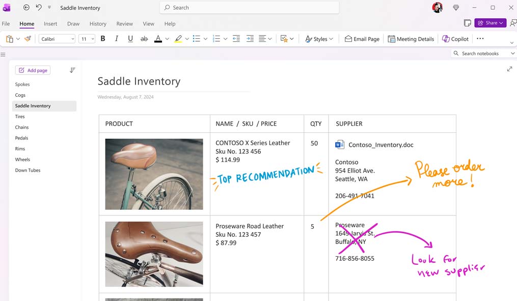 نرم افزار مایکروسافت واننوت (Microsoft OneNote)