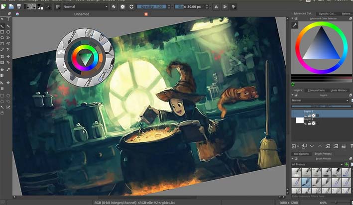 نرم افزار کرتا (Krita) – کریتا