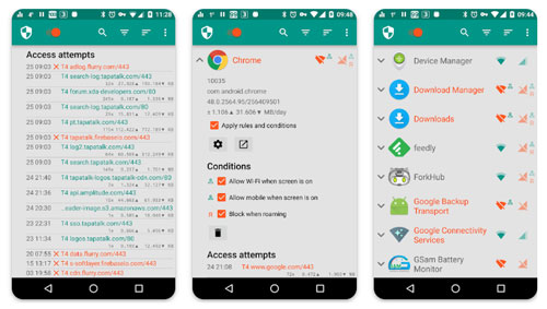 اپلیکیشن NetGuard؛ انتخاب مناسب برای کنترل Wi‑Fi و دیتای موبایل